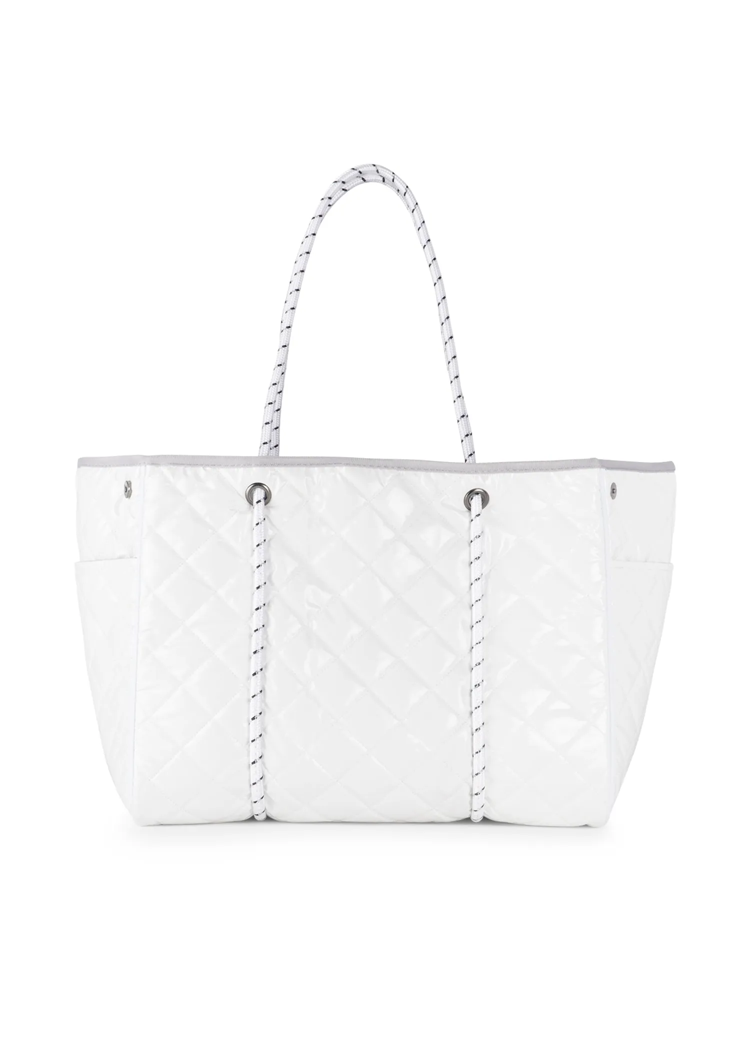 Greyson Blanc Puffer Tote with Monogram