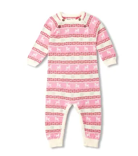 Hatley Baby Doe Fair Isle Sweater Romper