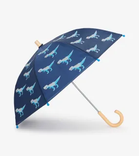 Hatley Color Changing Umbrella in T-Rex Attack