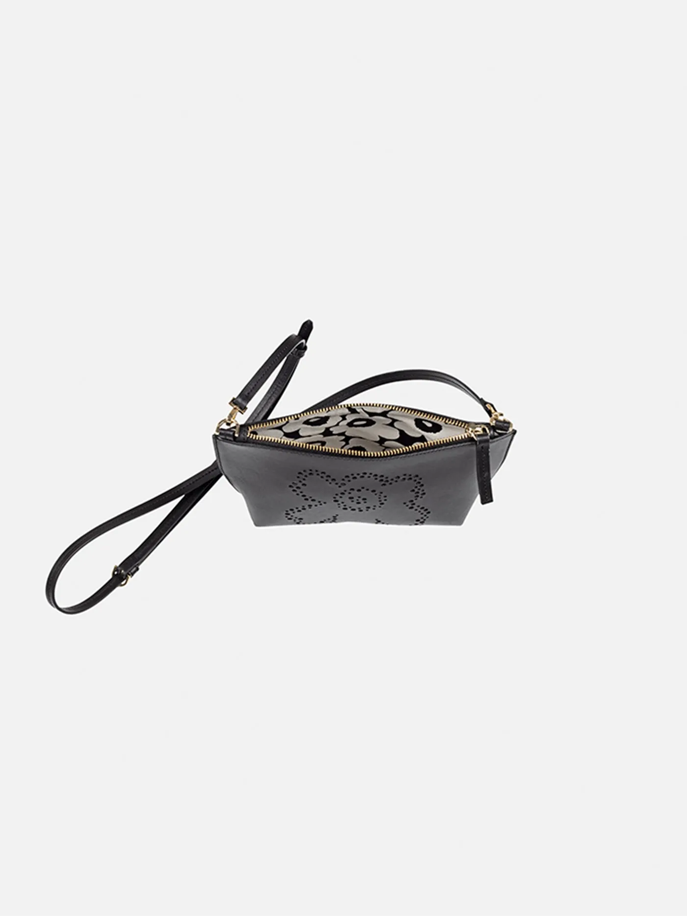 Imprint Crossbody Unikko Leather Bag