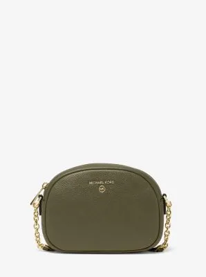 Jet Set Charm Small Pebbled Leather Crossbody Bag