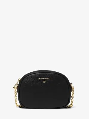 Jet Set Charm Small Pebbled Leather Crossbody Bag