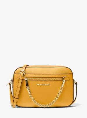 Jet Set Large Saffiano Leather Crossbody Bag | 55683