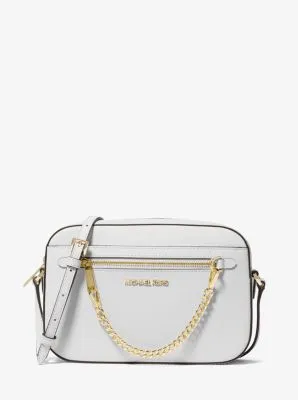 Jet Set Large Saffiano Leather Crossbody Bag | 55683