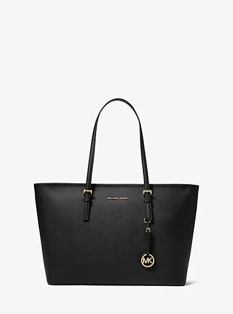 Jet Set Travel Medium Top-Zip Tote Bag