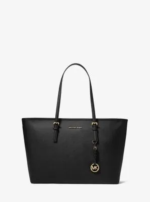 Jet Set Travel Medium Top-Zip Tote Bag