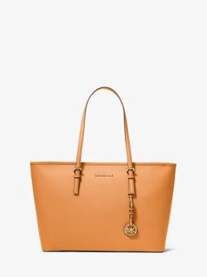 Jet Set Travel Medium Top-Zip Tote Bag