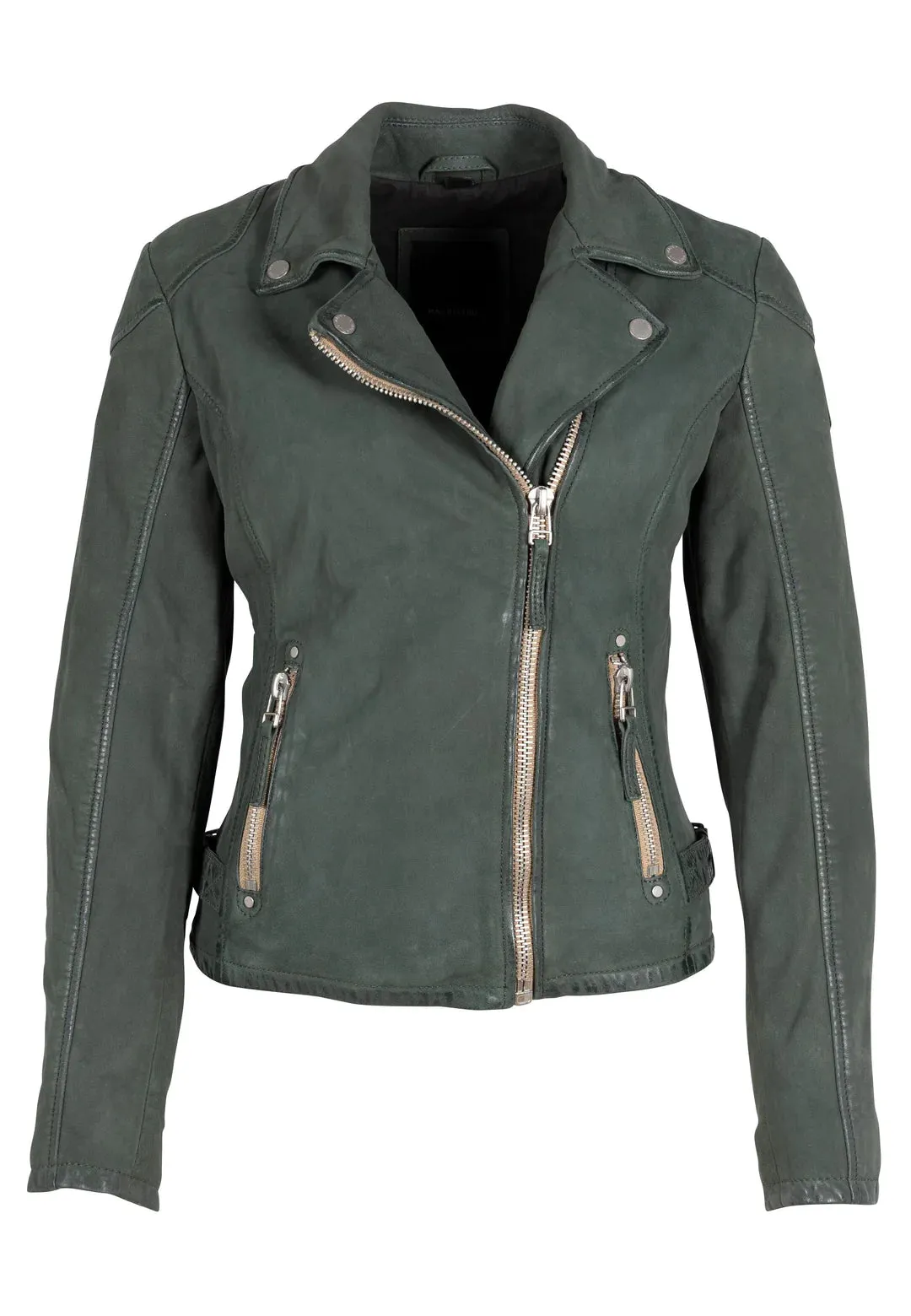 Karyn SAGE LEATHER JACKET