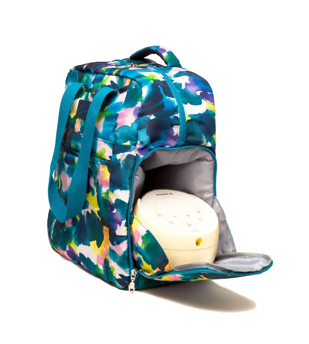 Kelly Breast Pump Backpack (Aquarelle)