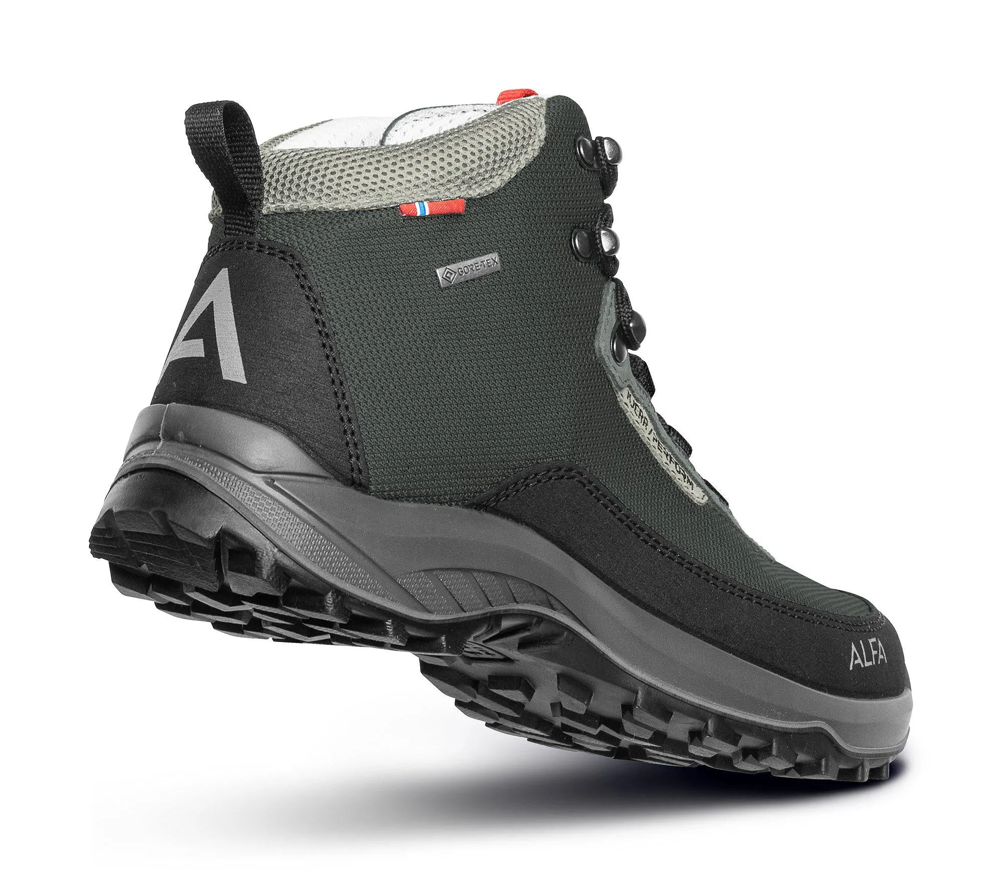 Kjerr Perform GTX W - Hiking shoe with support - GREY