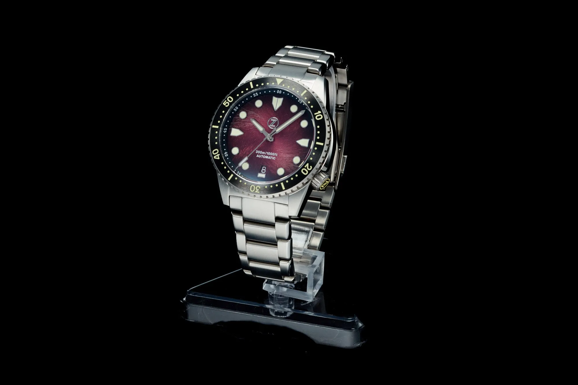 Mako V3 300m Ti 'Burgundy'