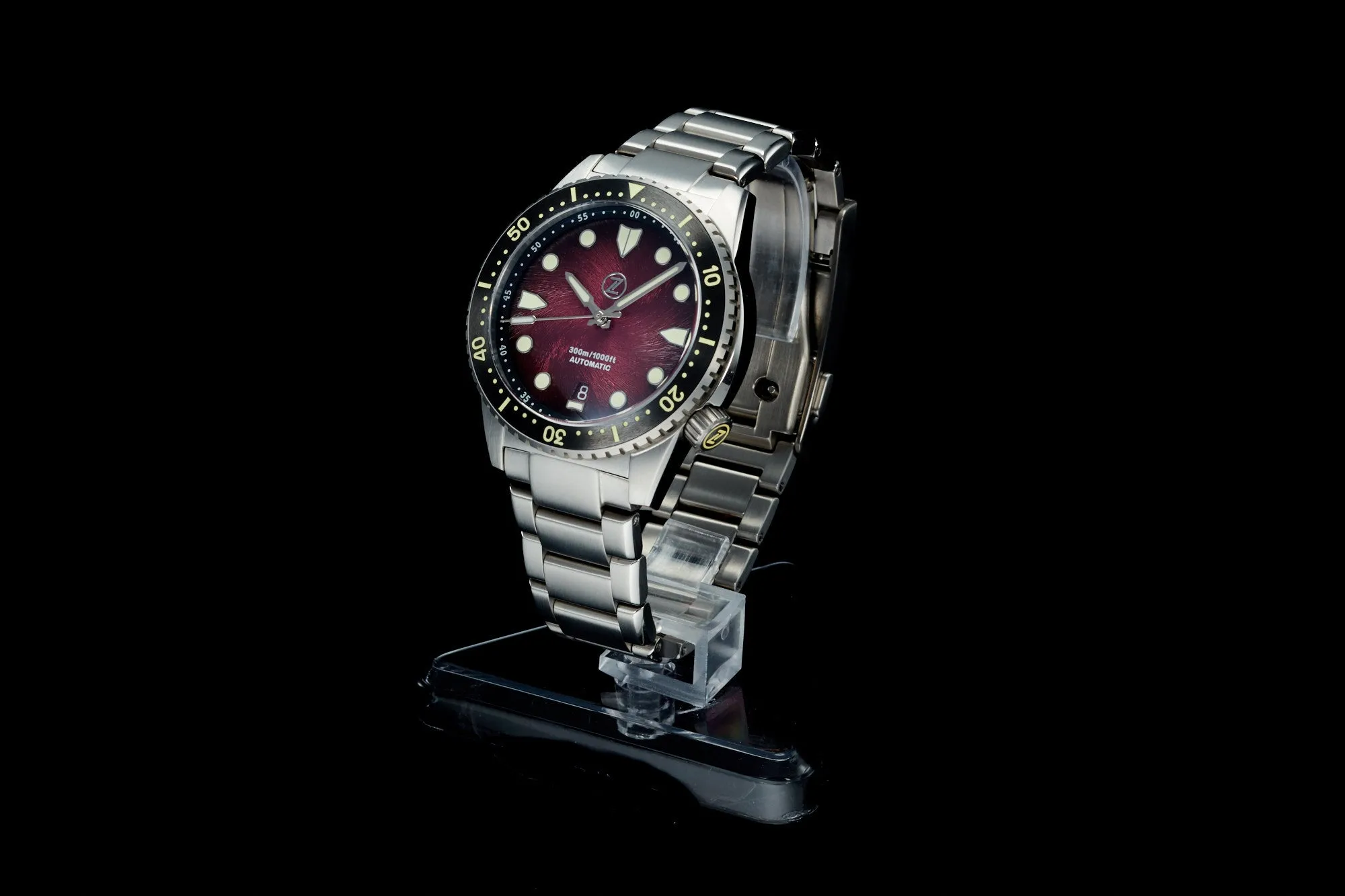 Mako V3 300m Ti 'Burgundy'