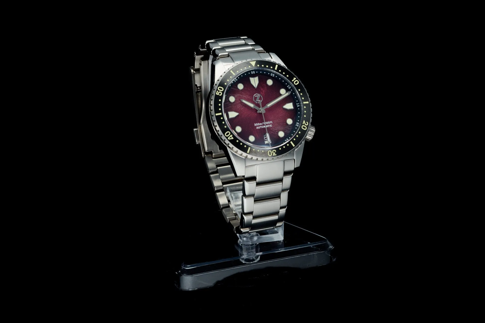 Mako V3 300m Ti 'Burgundy'