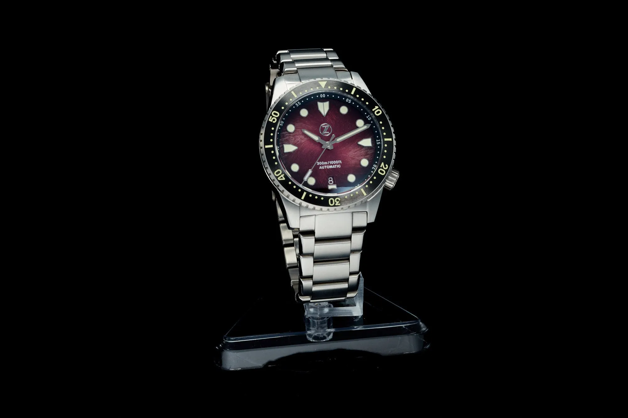 Mako V3 300m Ti 'Burgundy'