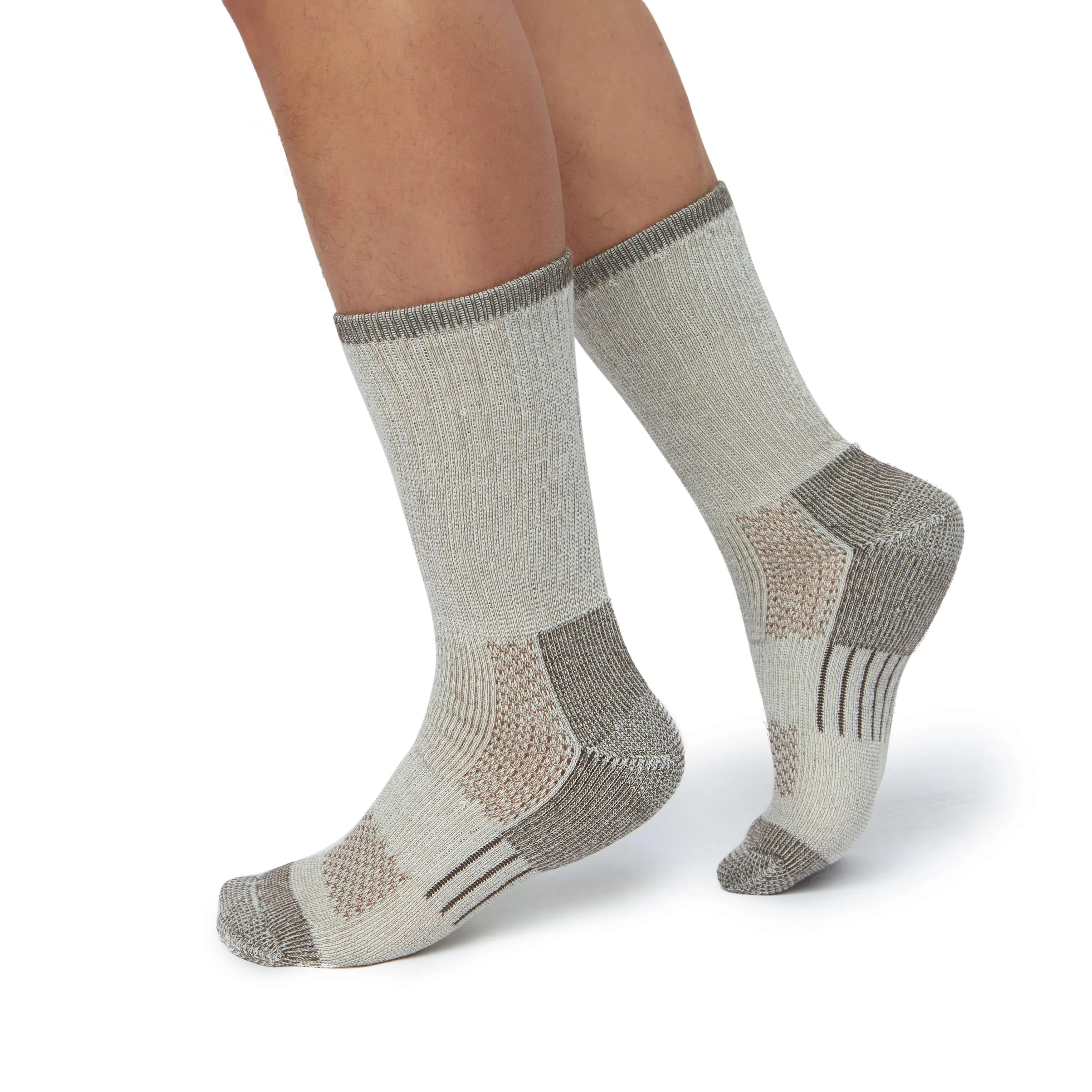 Men's Feet Free Running Stripes crew socks 4-packs