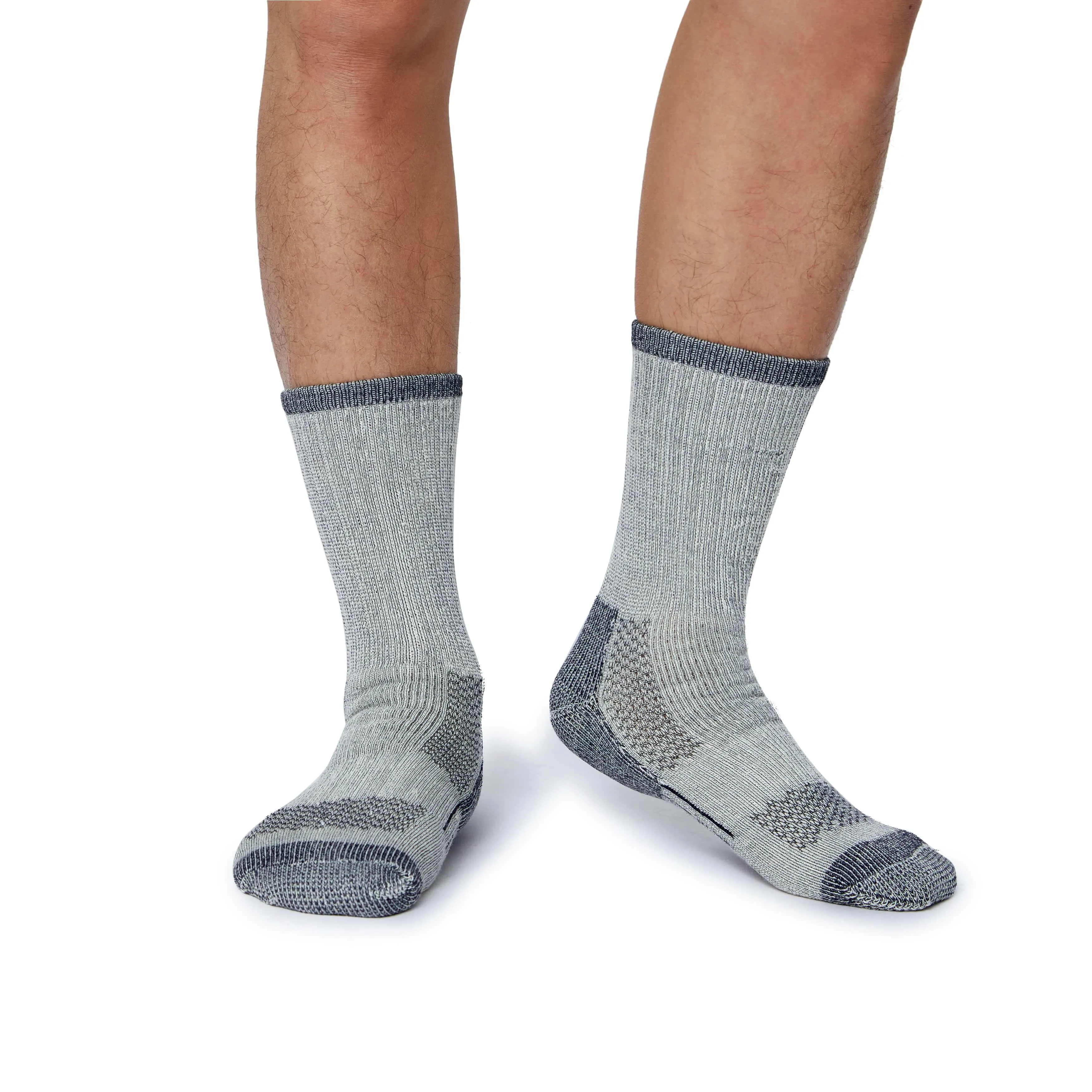 Men's Feet Free Running Stripes crew socks 4-packs