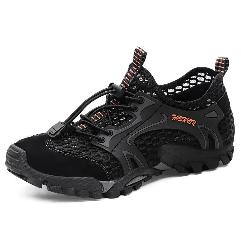 Men's Mesh Quick Dry Breathable Light Outdoor Hiking Water Shoes