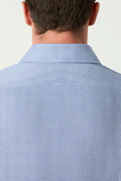 M.J. Bale - Walter Business Shirt - POW Check - Navy White