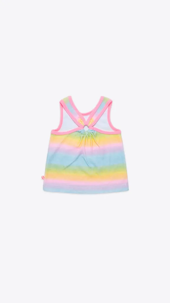 Multicolored Terry Tank Top