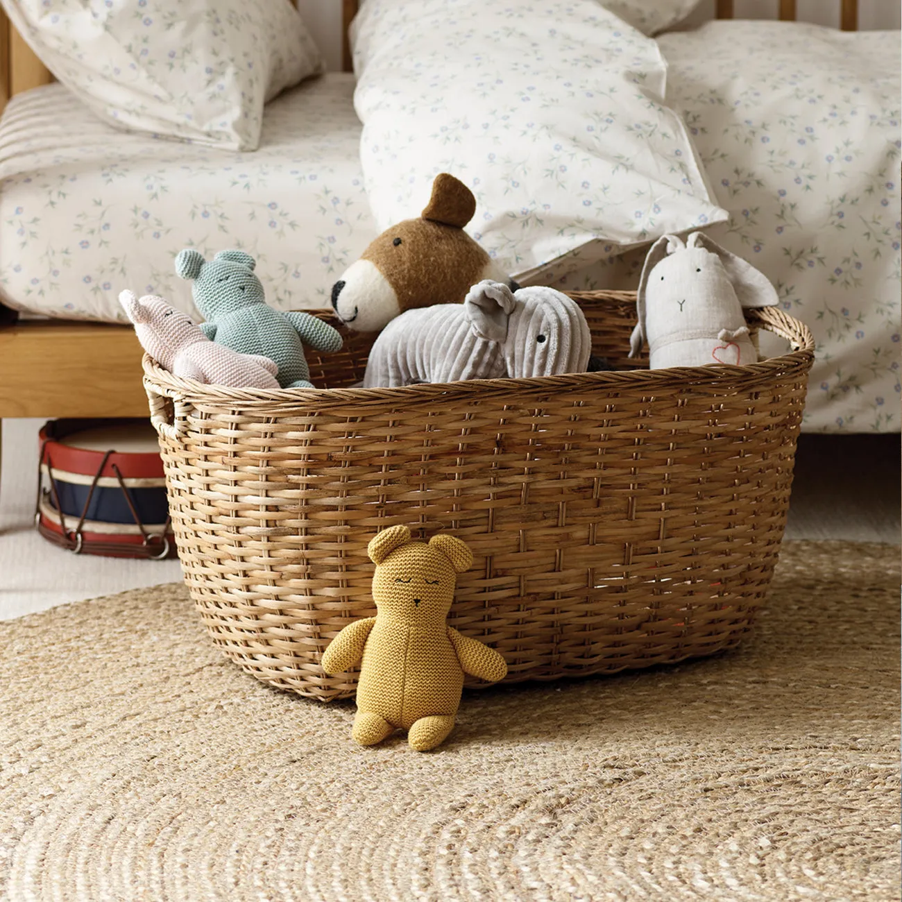 Oatmeal Storage Basket