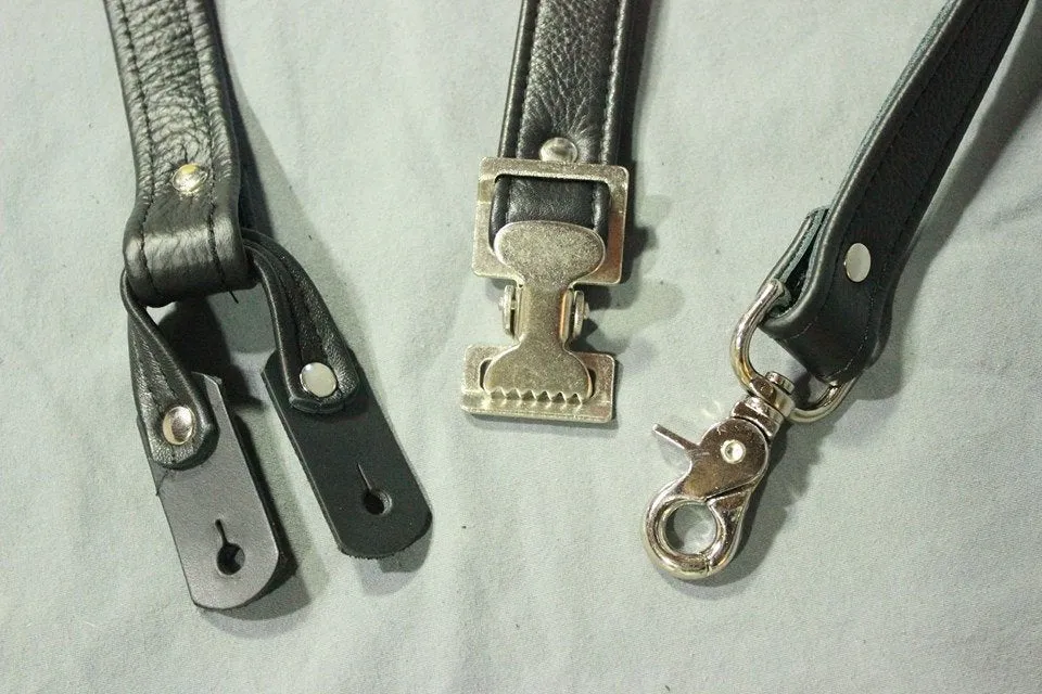 Packmaster Edition Leather Suspenders