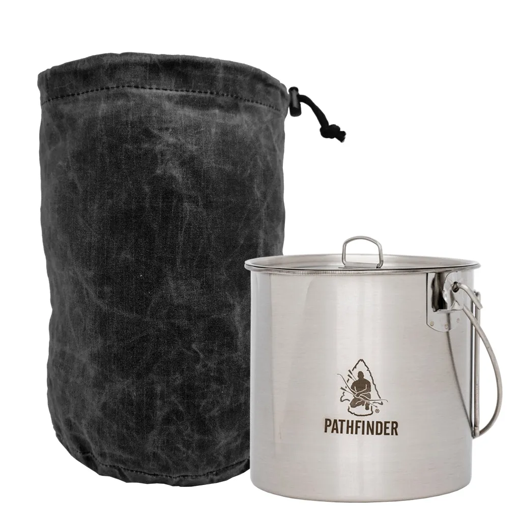 Pathfinder Waxed Canvas Small Bush Pot Bag