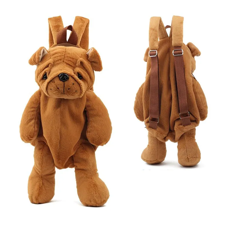 Plush Puppy Backpack