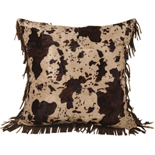 "El Dorado" Cowhide Print Euro Sham