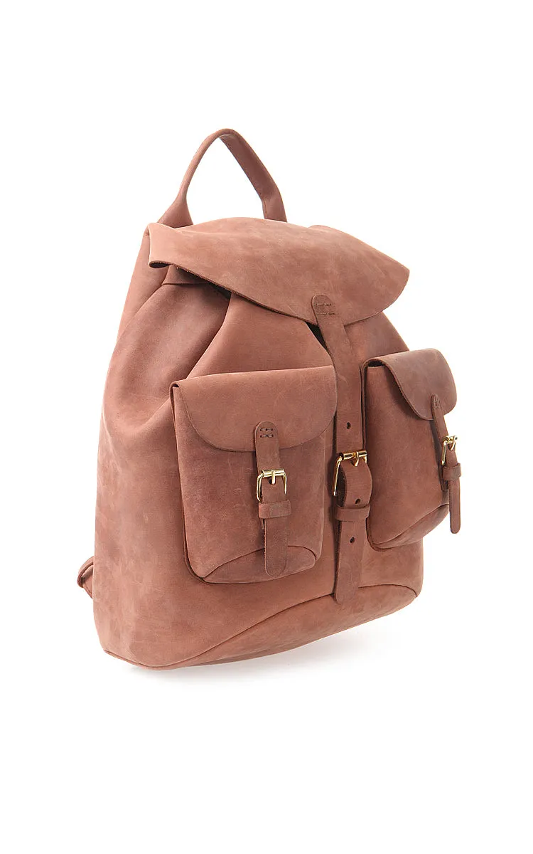 Small Leather Backpack