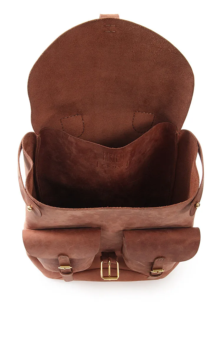 Small Leather Backpack