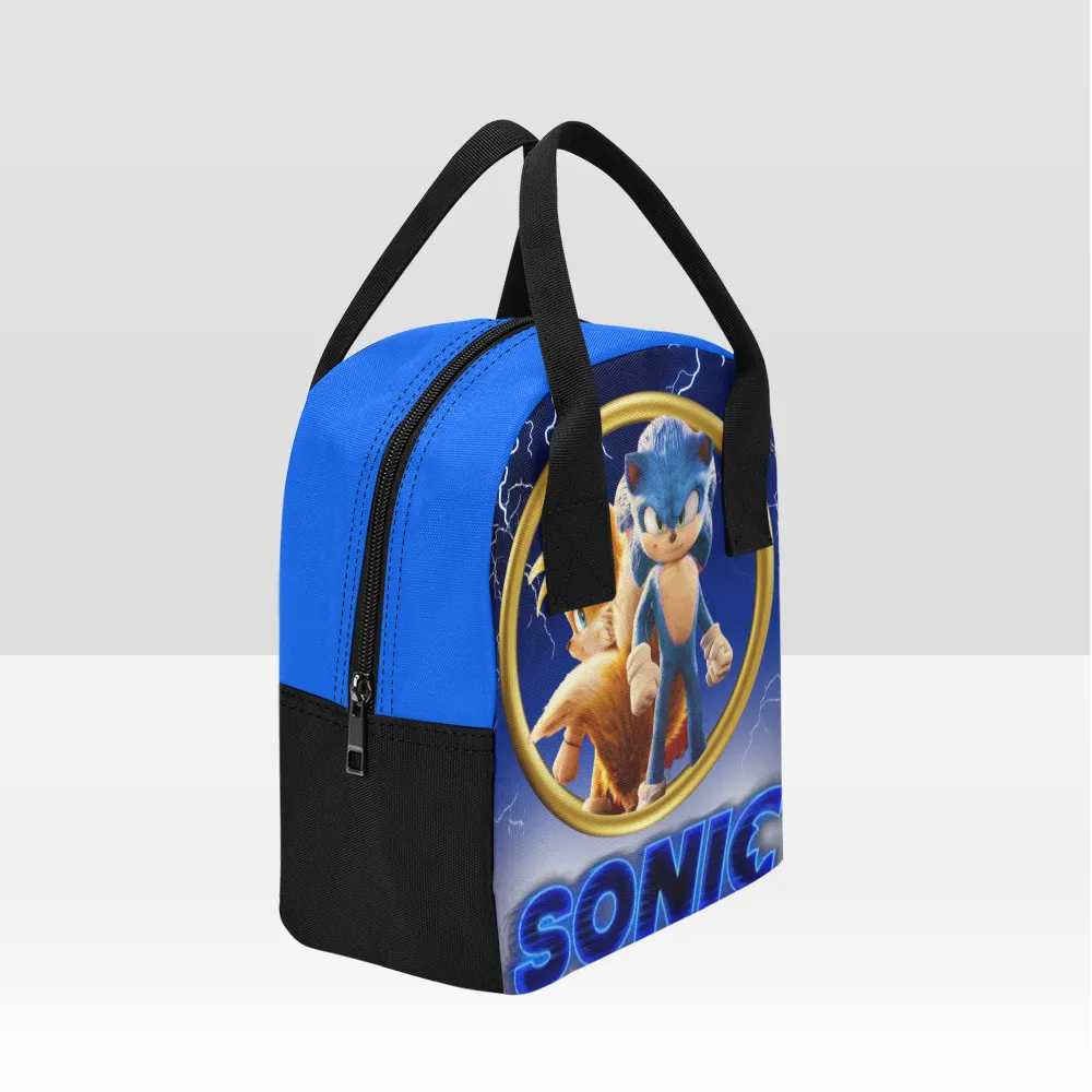 Sonic Zippered lunch bag