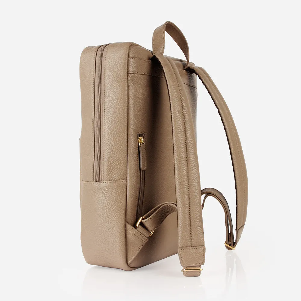 The Slim Backpack Biscotti