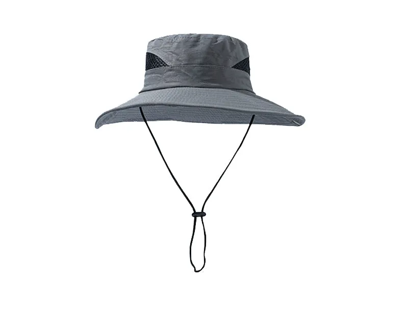 Unisex Wide Brim Quick-Dry UV Protection Sun Fishing Hat