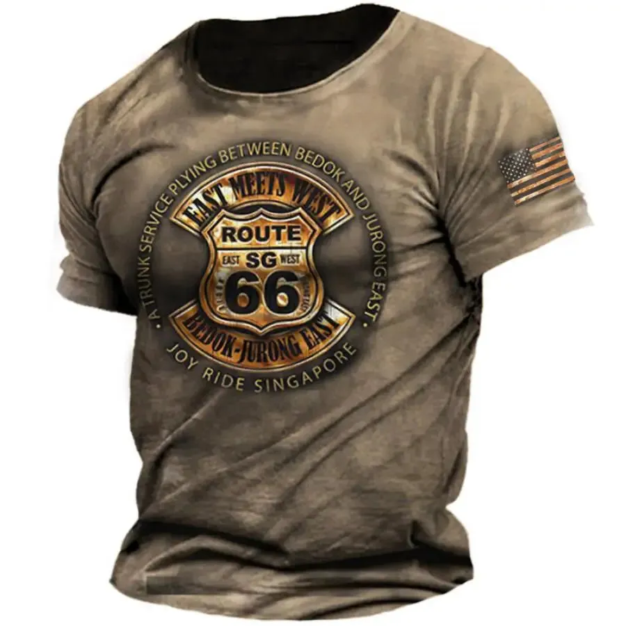 Vintage Route 66 Summer T-shirt