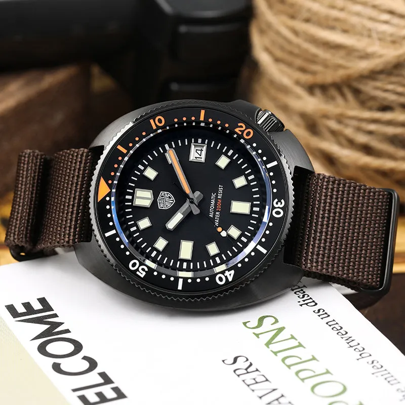 ★Weekly Deals★Watchdives WD6105 Captain Willard 6105 Dive Watch