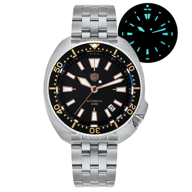 ★Weekly Deals★Watchdives WD6105 Captain Willard 6105 Dive Watch