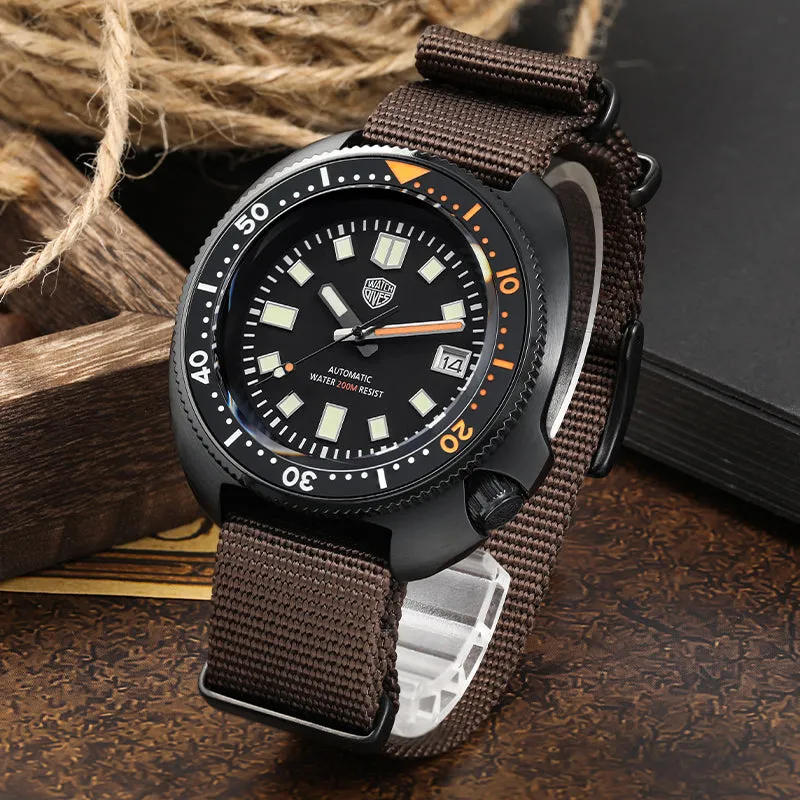 ★Weekly Deals★Watchdives WD6105 Captain Willard 6105 Dive Watch