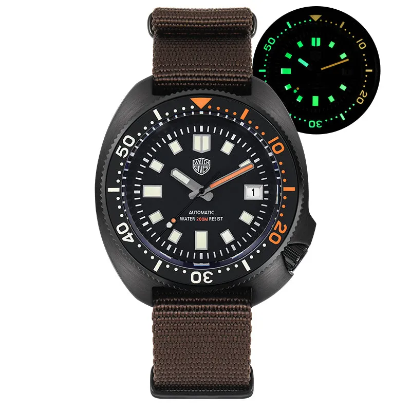 ★Weekly Deals★Watchdives WD6105 Captain Willard 6105 Dive Watch