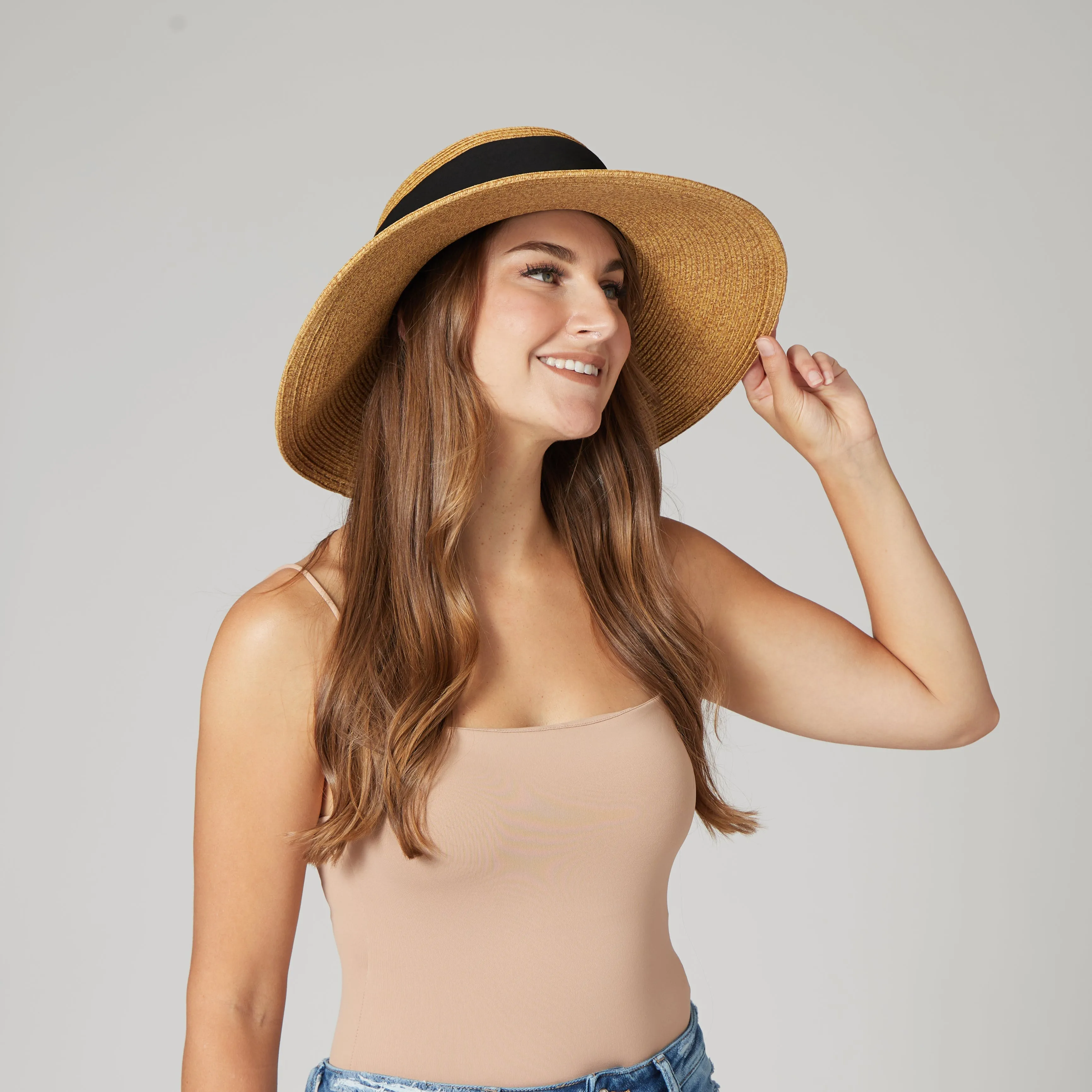 Women's Collapsible Crown Sun Hat