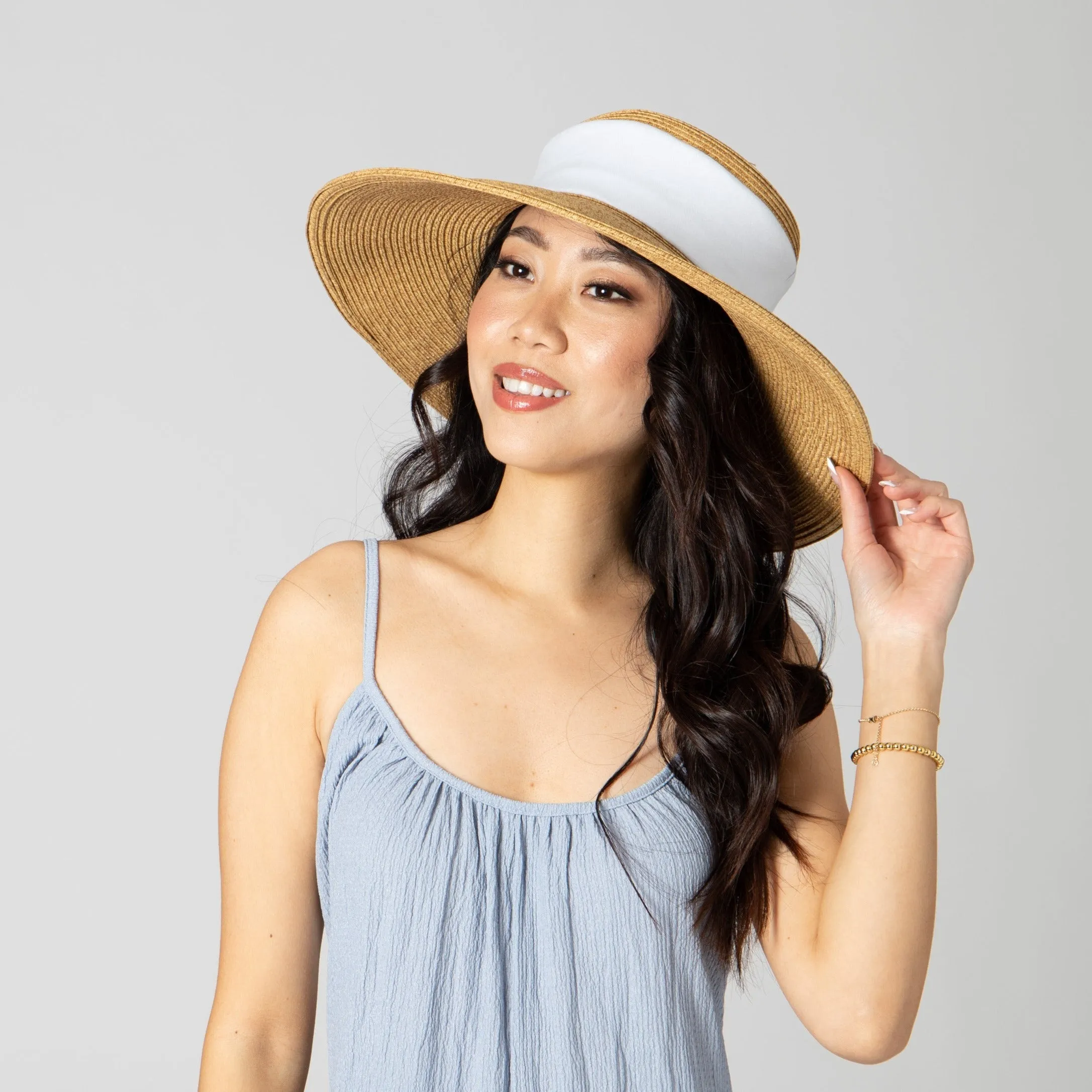 Women's Collapsible Crown Sun Hat