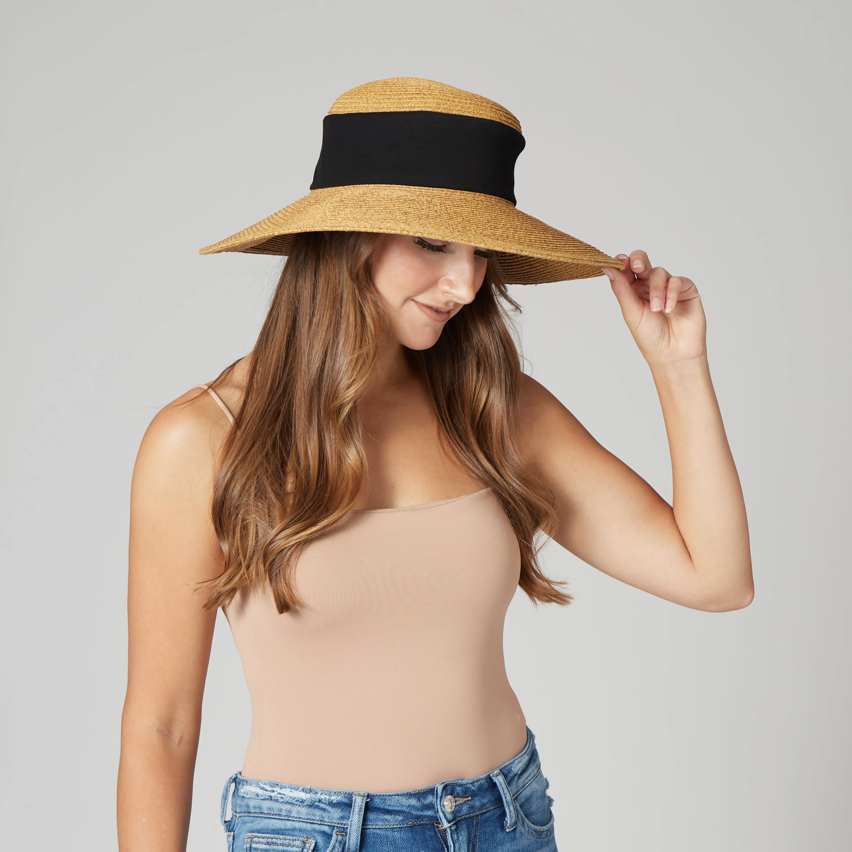 Women's Collapsible Crown Sun Hat