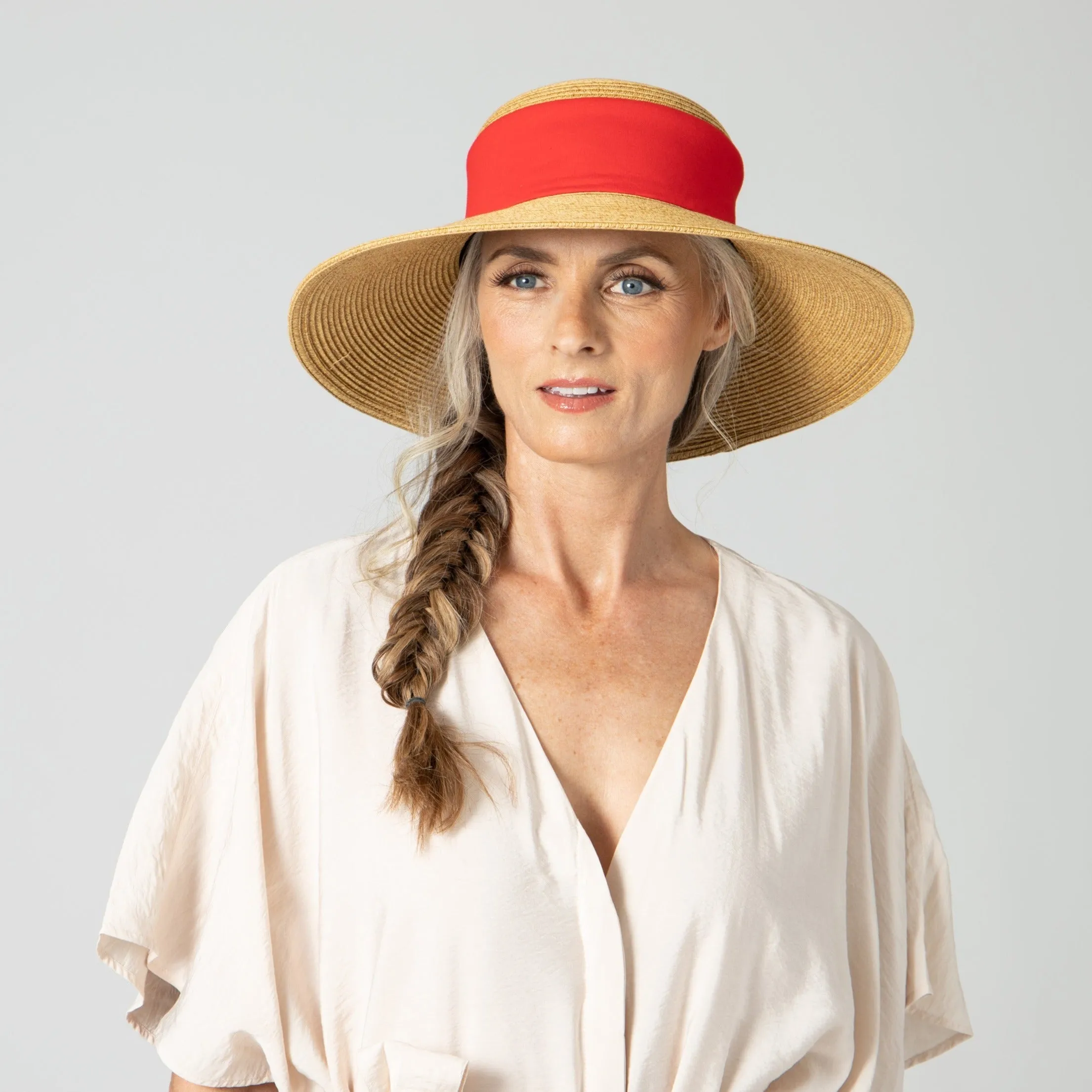 Women's Collapsible Crown Sun Hat