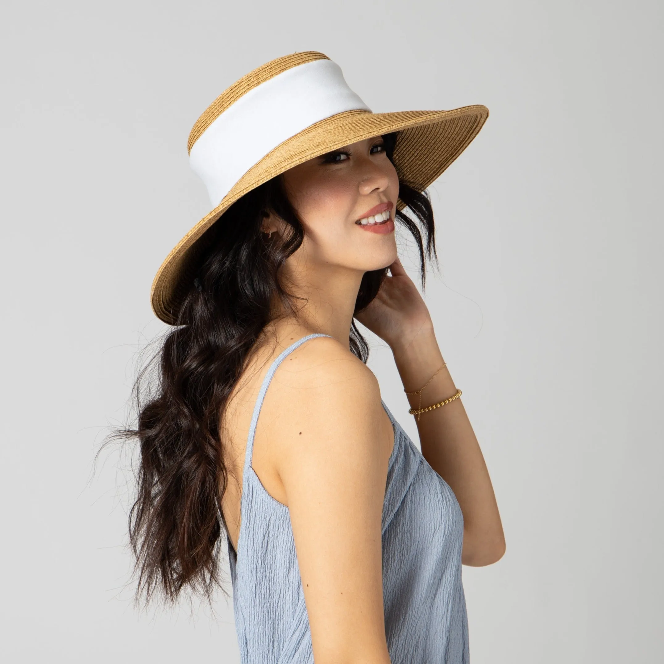 Women's Collapsible Crown Sun Hat