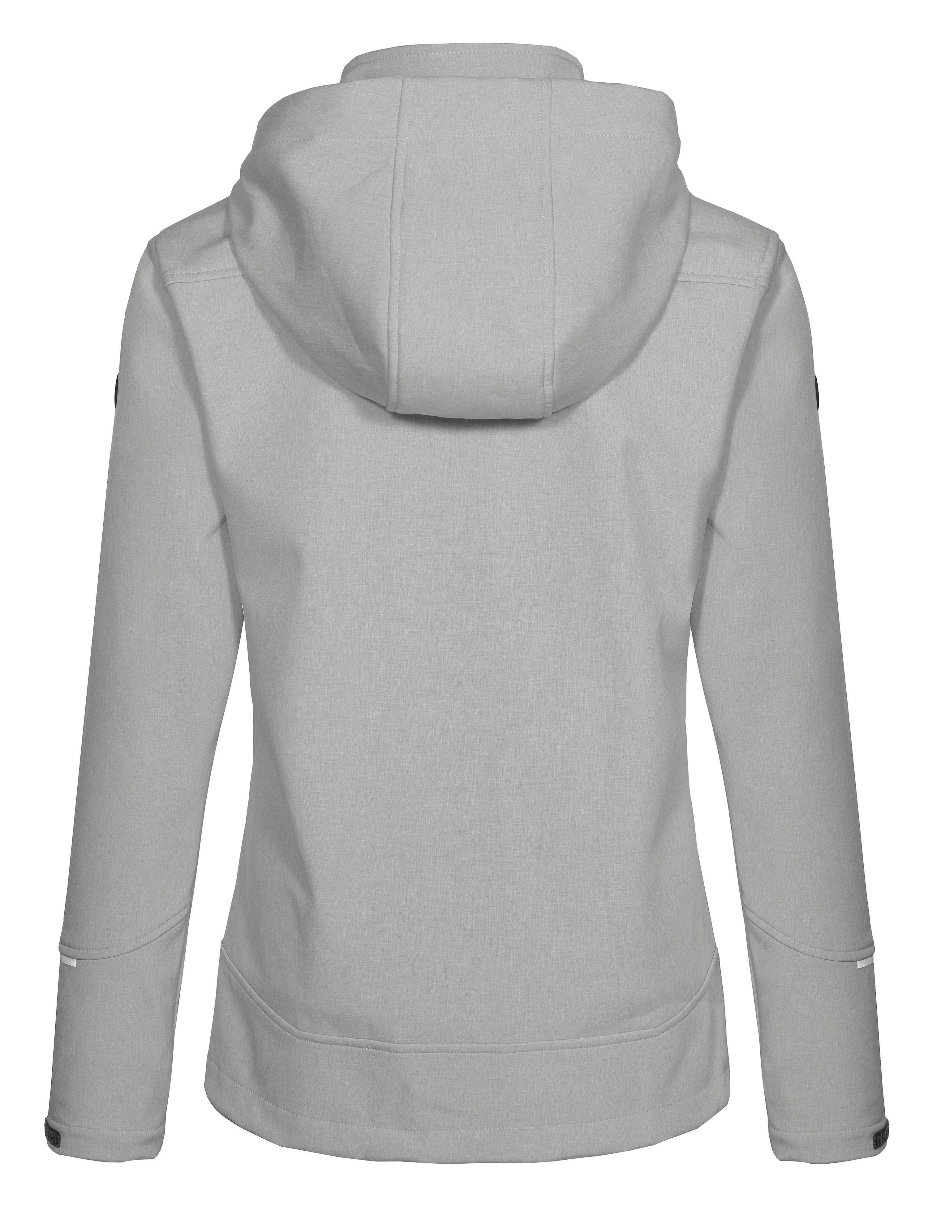 Women's Removable Hood Softshell Ski Jacket