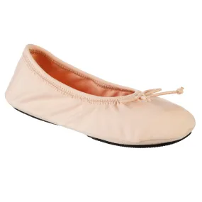 Women's Sloan Skin Tone Ballerina Slippers With 4-Way Stretch and Memory Foam