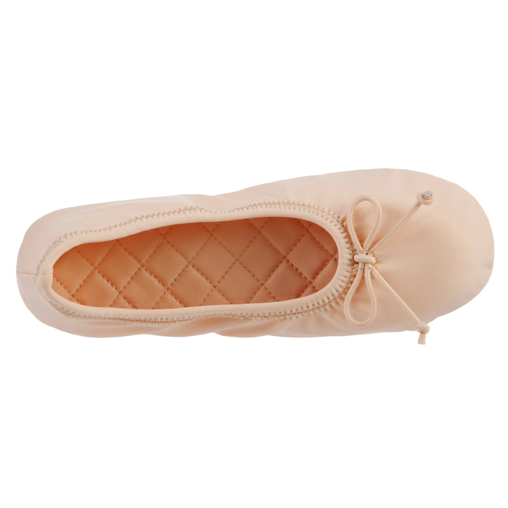 Women's Sloan Skin Tone Ballerina Slippers With 4-Way Stretch and Memory Foam