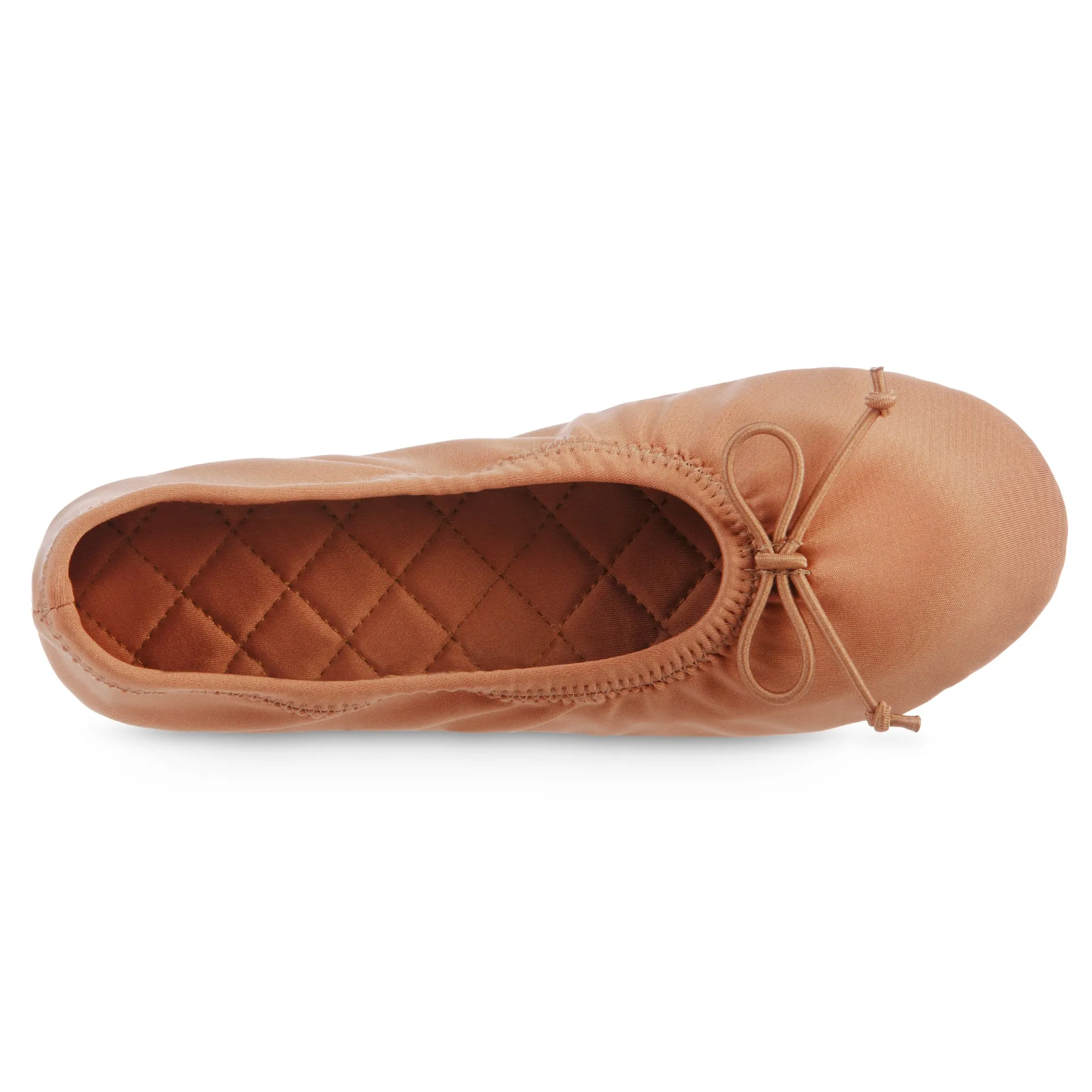 Women's Sloan Skin Tone Ballerina Slippers With 4-Way Stretch and Memory Foam