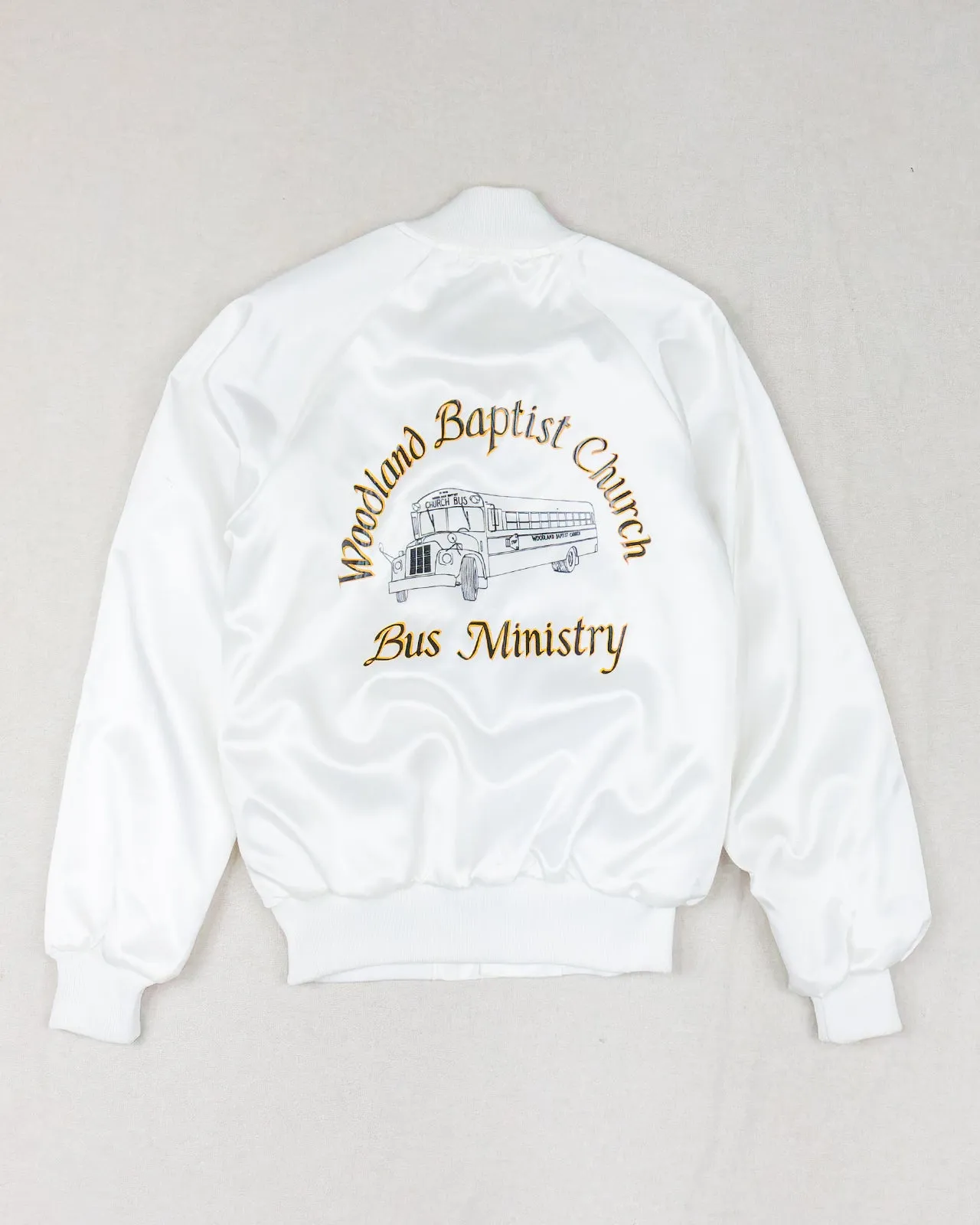 Woodland Baptist Church Satin Bomber (S)